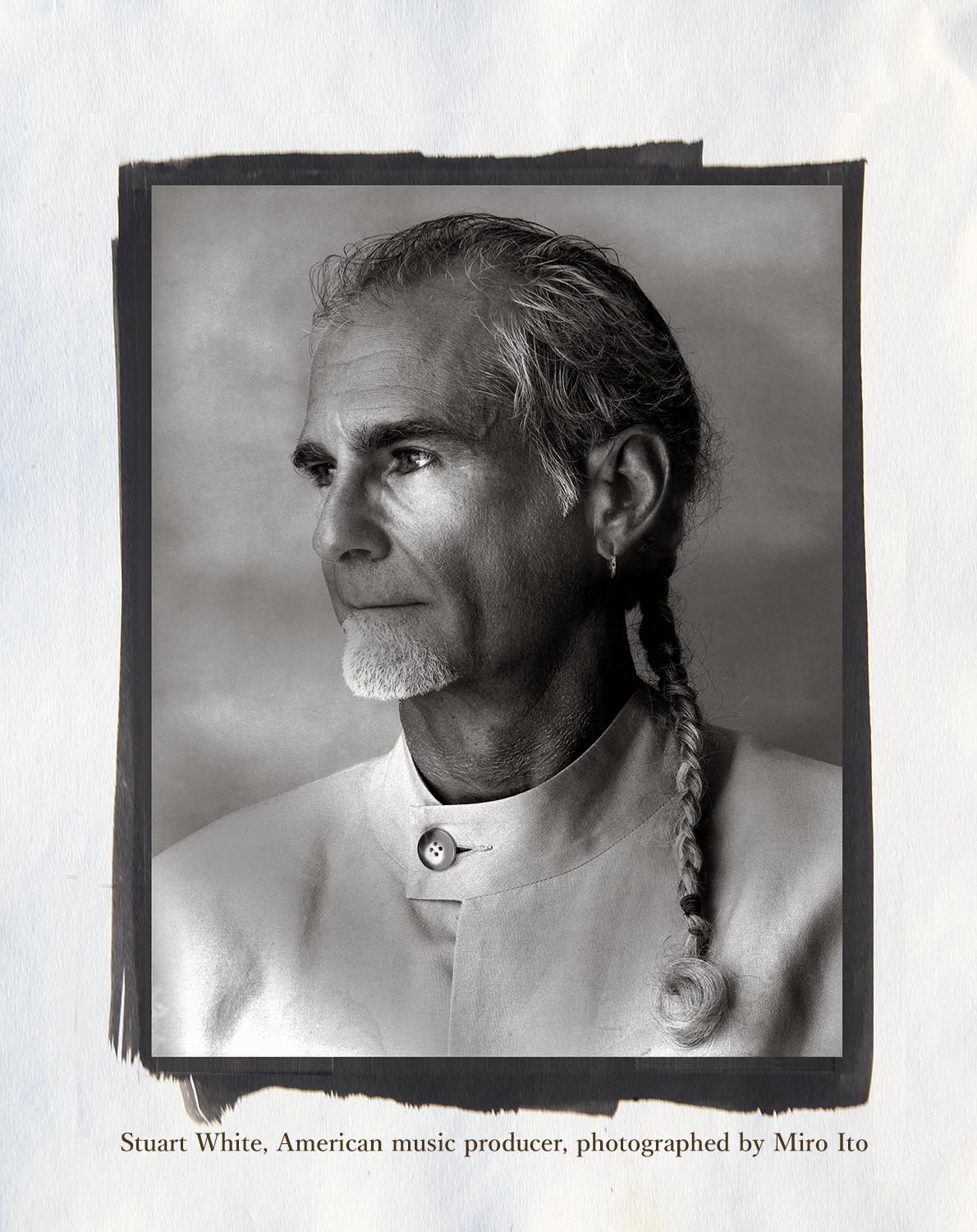 Stuart Ware Portraits with large format camera 8×10 on platinum print ...